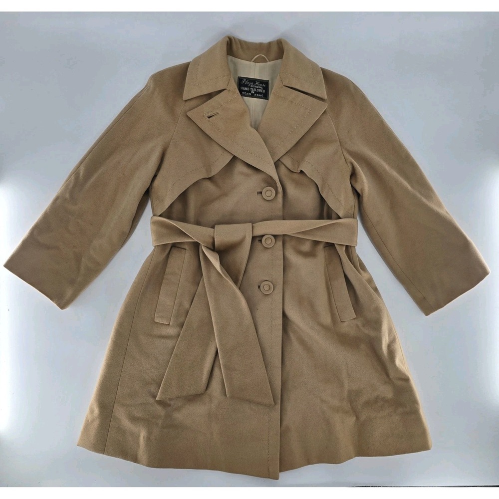 Vtg 1954 Plaza House Okinawa Hand Tailored Peacoat - Hong Kong Men's M-L